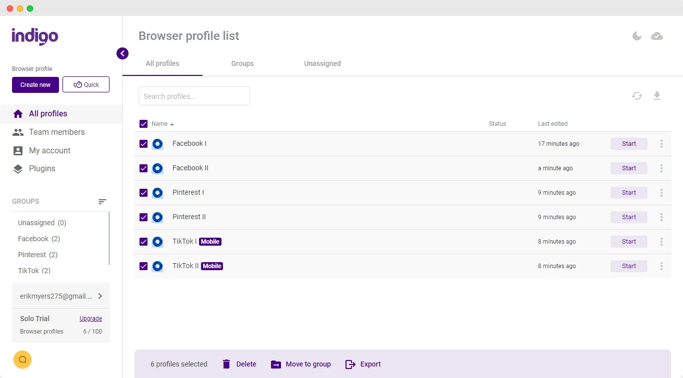 What are the disadvantages of Indigo Browser?